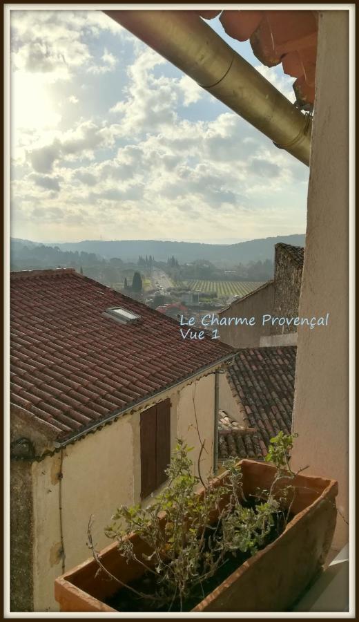 "Le Charme Provencal" - Studio 4 Couchages Classe 2 Etoiles - Axelle Loc'Appart Lorgues Exteriör bild