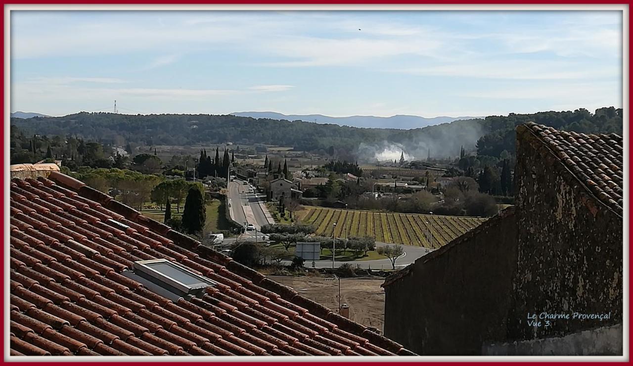 "Le Charme Provencal" - Studio 4 Couchages Classe 2 Etoiles - Axelle Loc'Appart Lorgues Exteriör bild