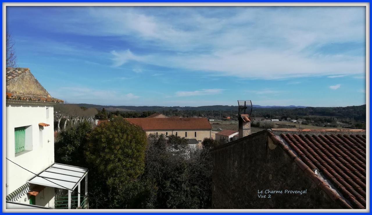 "Le Charme Provencal" - Studio 4 Couchages Classe 2 Etoiles - Axelle Loc'Appart Lorgues Exteriör bild